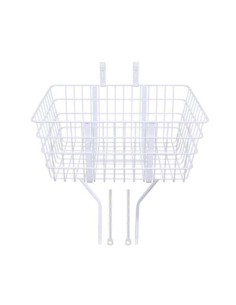 Steel Wire Front Basket With Adjustable Braces Fit 20 to...